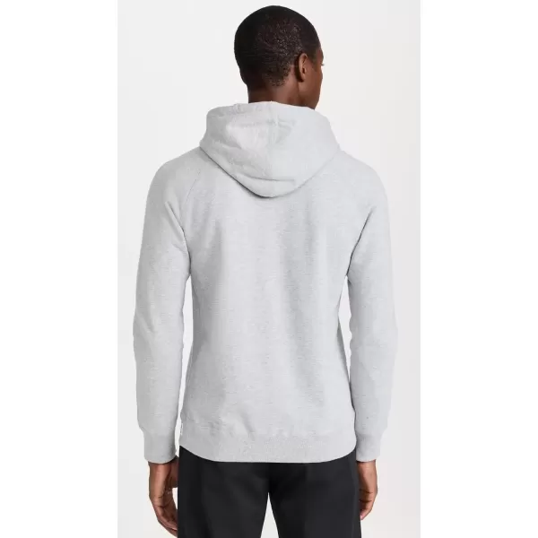 imageMens MidWeight Terry Full Zip HoodieHeather Grey