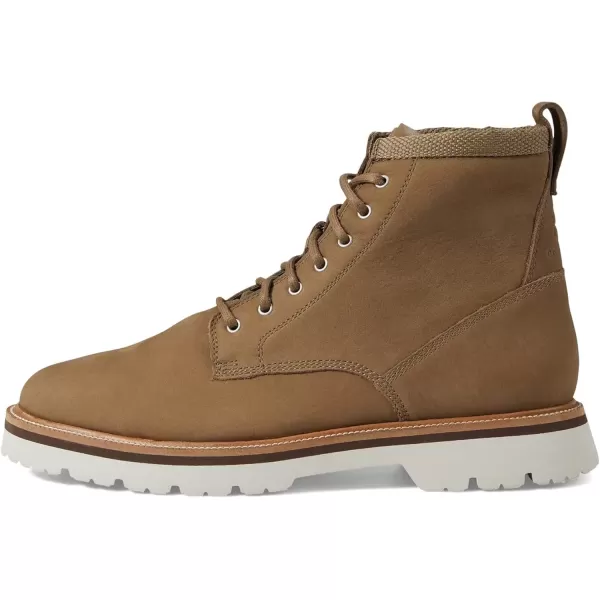 imageCole Haan Mens American Classics Plain Toe Waterproof BootStone GrayEgret Waterproof