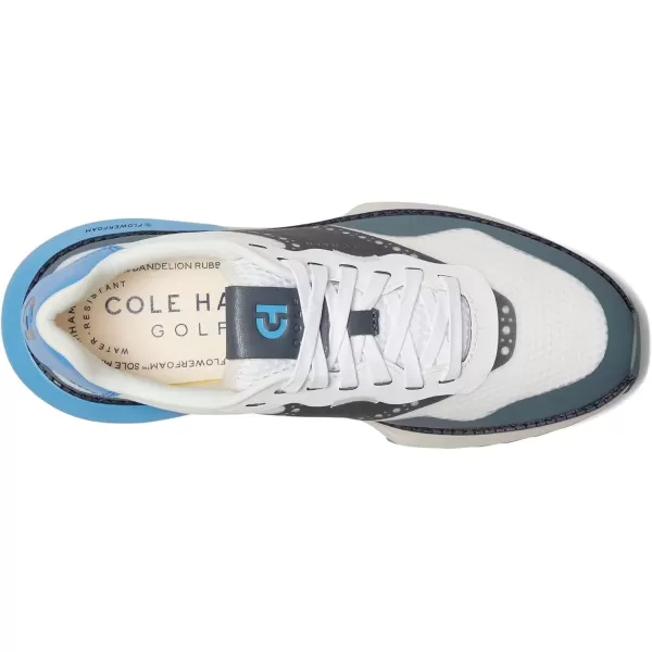 imageCole Haan Mens GrandPro Ashland Golf SneakerStormy WeatherOptic WhiteMarinaNimbus Cloud