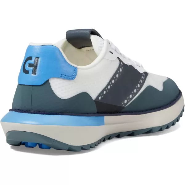 imageCole Haan Mens GrandPro Ashland Golf SneakerStormy WeatherOptic WhiteMarinaNimbus Cloud