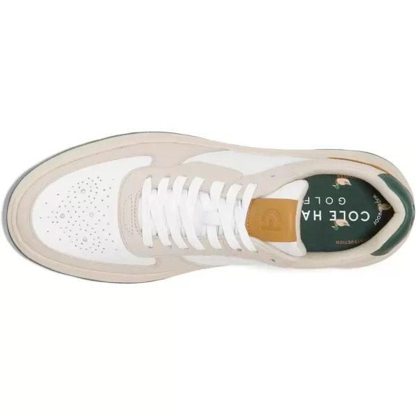 imageCole Haan Mens GrandPro Ashland Golf SneakerWhitecap GrayOptic WhiteIvoryMyrtle