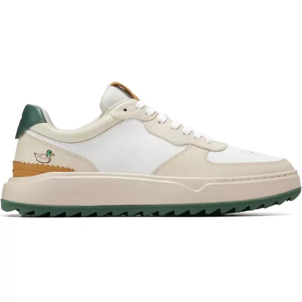 imageCole Haan Mens GrandPro Ashland Golf SneakerWhitecap GrayOptic WhiteIvoryMyrtle