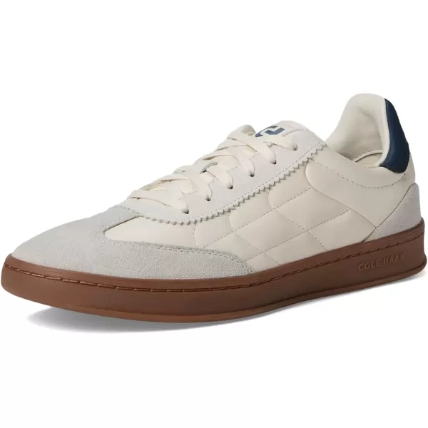 imageCole Haan Mens Grandpro Breakaway SneakerIvoryNavy BlazerMedium Gum