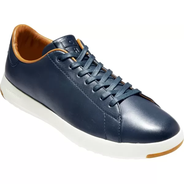 imageCole Haan Mens Grandpro Tennis SneakerBlazer Blue Hand Stain