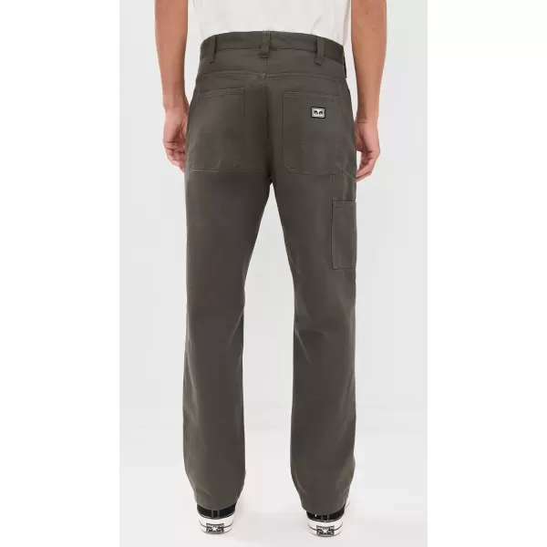 imageOBEY Mens Hardwork Carpenter PantsOlive Branch