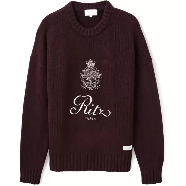 imageFRAME Ritz Paris Unisex Cashmere SweaterBordeaux