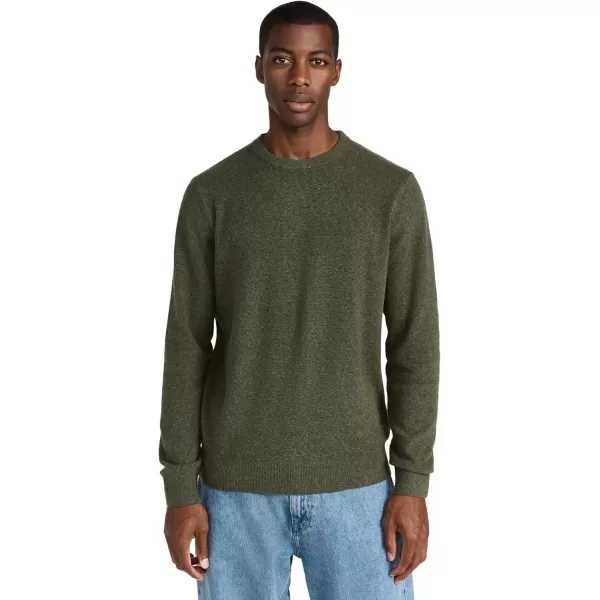 imageFaherty Mens Jackson Crew SweaterOlive Heather