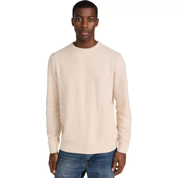 imageFaherty Mens Jackson Crew SweaterSeapoint Sand Heather