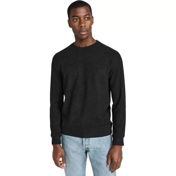 imageFaherty Mens Legend Crew SweaterHeathered Black Twill