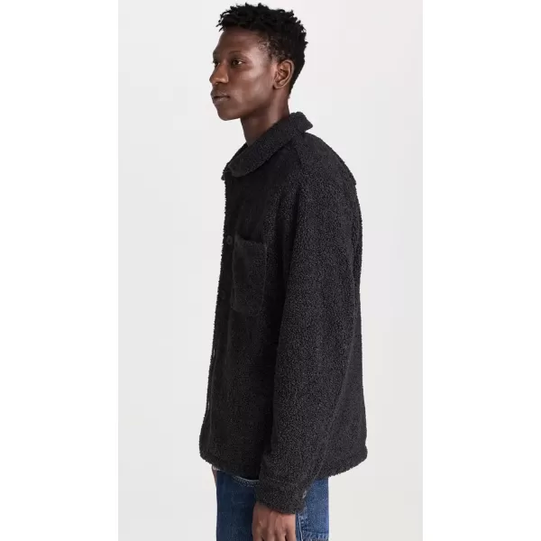 imageMadewell Mens Teddy Shirt JacketBlack Coal