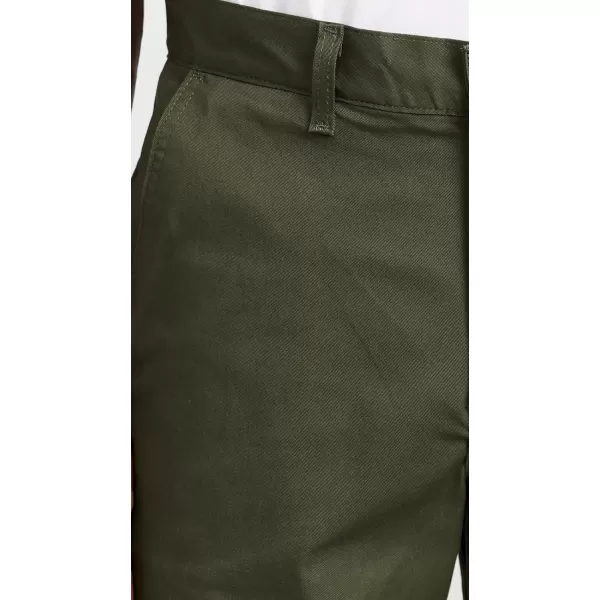 imageNaked ampamp Famous Mens Straight Chino PantsKhaki Green