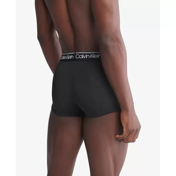 imageCalvin Klein Mens Micro Stretch 3pack Low Rise TrunkBlack Bodies W Black  Arona  Chesapeake Bay Wb