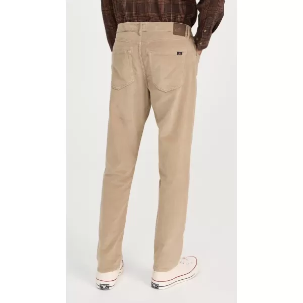 imageFaherty Mens Stretch Terry Corduroy 5 Pocket PantsBarley