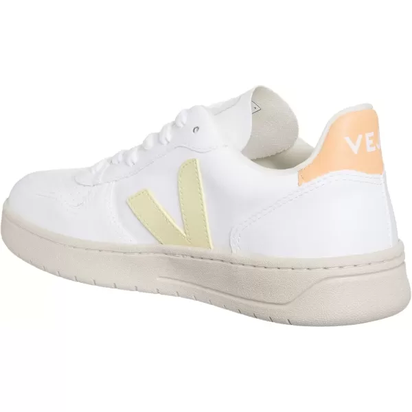 imageVeja Men V90 Sneakers Extra WhiteWhite  Sun  Peach