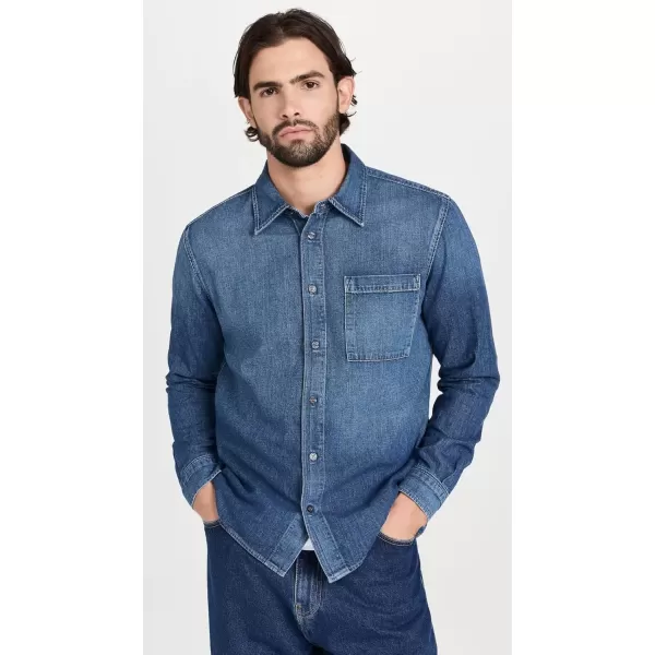 imageCitizens of Humanity Mens Rework Chambray ShirtNile