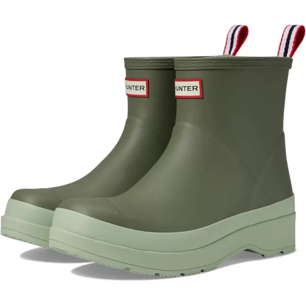 imageHUNTER Mens Rain BootLichen GreenEverglade Green