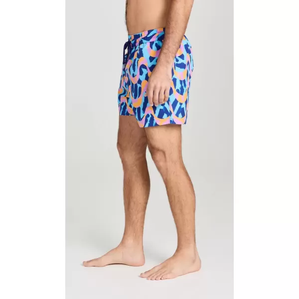 imageMens x John Booth Sport Swim Shorts 4quotBooth BlueBooth Purple