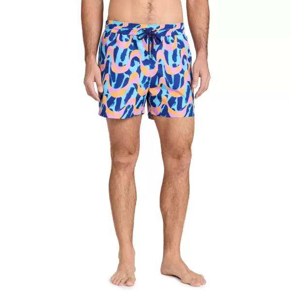 imageMens x John Booth Sport Swim Shorts 4quotBooth BlueBooth Purple