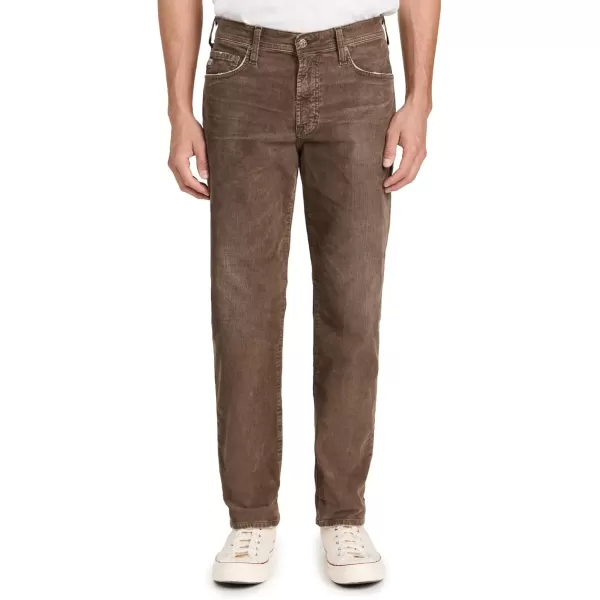 imageAG Adriano Goldschmied Mens Kace Modern Straight Corduroy Jeans 30quot10 Yrs Sulfur Portobello Road