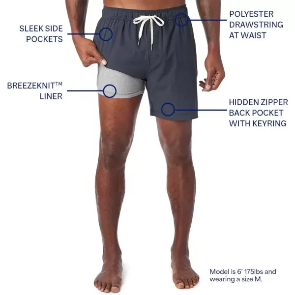 imageFair Harbor The One Short  Mens AllPurpose Athleisure Short 6inch Inseam with Liner  Flexible QuickDryingNavy