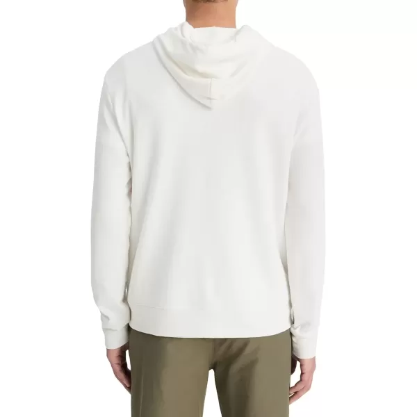 imageVince Mens Double Face Pullover HoodieClassic CreamOptic White