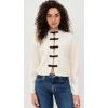 imageLine ampamp Dot Womens Tess CardiganCreamNavy