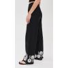 imageRails Womens Emmie PantsBlack Ivory Palm Trees