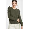 imageRebecca Minkoff Womens Janine SweatshirtOlive Green
