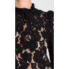 imageWAYF Womens Emma Puff Sleeve Lace TopBlack