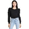 imageRebecca Minkoff Womens Janine SweatshirtBlack