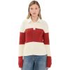 imageWomens Prince Rugby SweaterCrimson Stripe