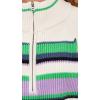 imageFree People Womens Striped Greta Half ZipSugar Swirl Combo