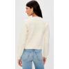 imageLine ampamp Dot Womens Agnes Scarf SweaterCream