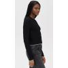 imageMadewell Womens Snowy Lace Cole CardiganBlack