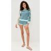 imageSolid ampamp Striped Womens The Celeste ShortsEvergreen  Sky Stripe