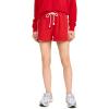 imageDONNI Womens The Stripe Eco Terry ShortsTomato