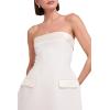 imageAmanda Uprichard Womens Lucienne Skort RomperIvory