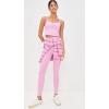 imageBeyond Yoga Womens Spacedye Raise The Barre Shirred LeggingsPink Haze Heather