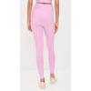 imageBeyond Yoga Womens Spacedye Raise The Barre Shirred LeggingsPink Haze Heather