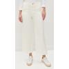 imagePAIGE Womens Anessa Welt Utility Pocket PantsTonal Ecru