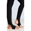 imagePlush Womens Fleece Lined Stirrup LeggingsBlack