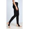 imagePlush Womens Fleece Lined Stirrup LeggingsBlack