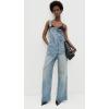 imageR13 Womens Darcy OverallsLena Blue