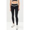 imageSPLITS59 Womens Mason High Waist Rigor Full Length Leggings 28quotBlackCreme
