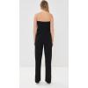 imageVince Womens Strapless JumpsuitBlack