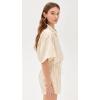 imageWomens Faia RomperShadow Stripe Butter
