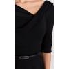 imageBlack Halo Womens 34 Sleeve Jackie O DressBlack