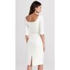 imageBlack Halo Womens 34 Sleeve Jackie O DressWinter White
