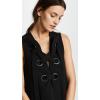imageEnglish Factory Womens Lace Up Front DressBlack