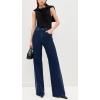 imageJoes Jeans Womens The Mia Wide Leg Jeans with CrystalsBright Lights
